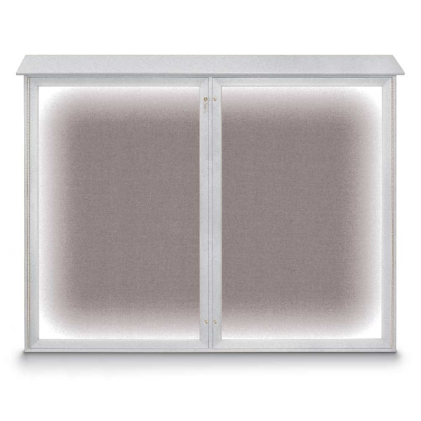Triple Door Enclosed Indoor Letterboard